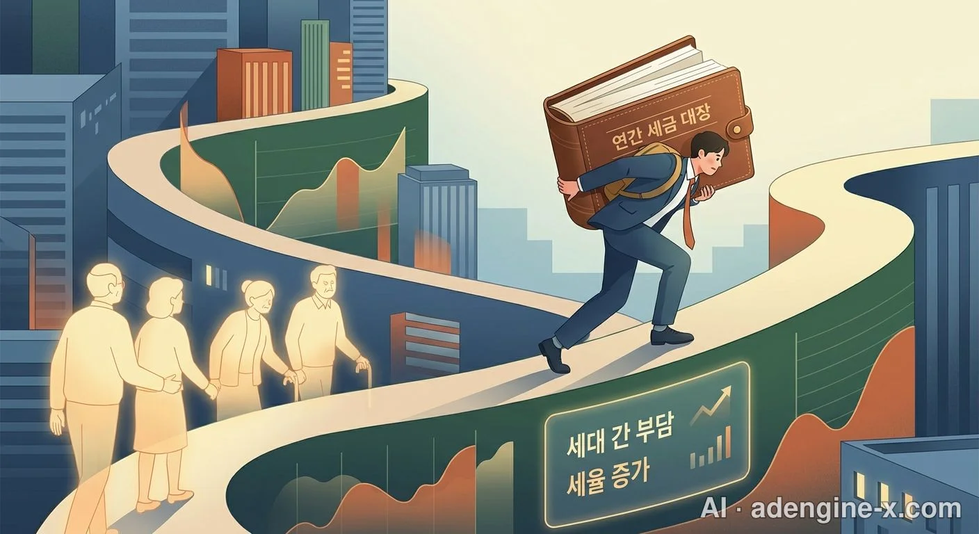 생산가능인구의 세금 부담 사진 3