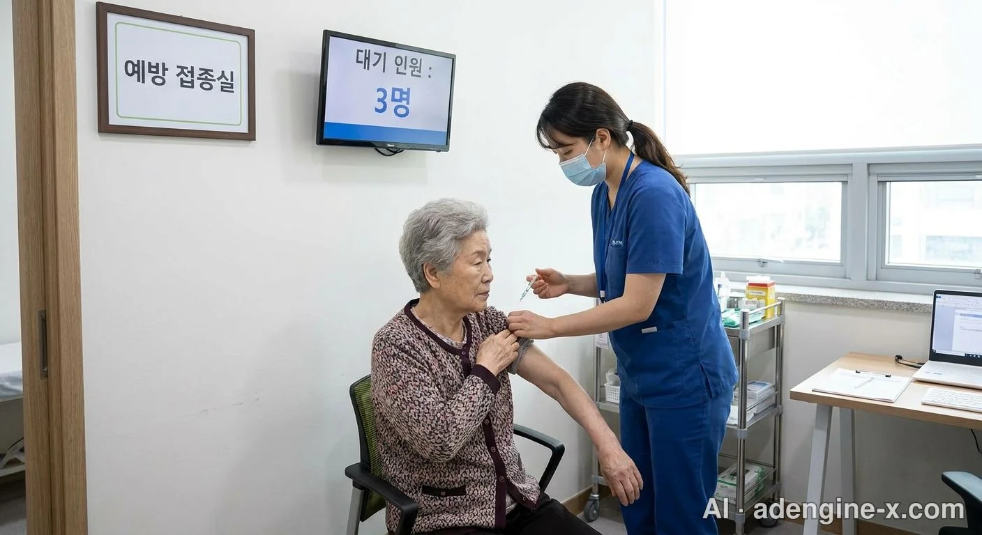 예방접종실 백신 접종 사진 6