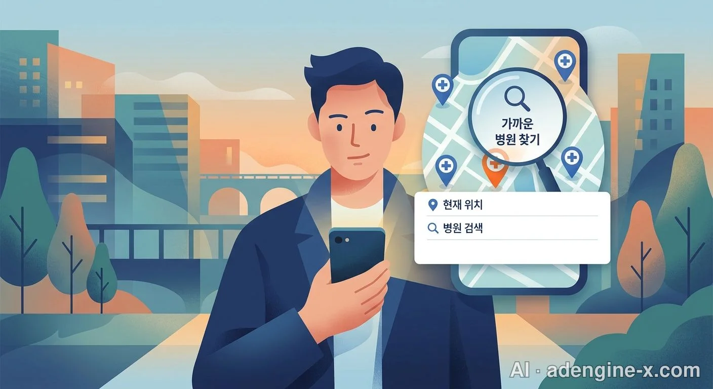 스마트폰 병원 검색 화면 사진 7