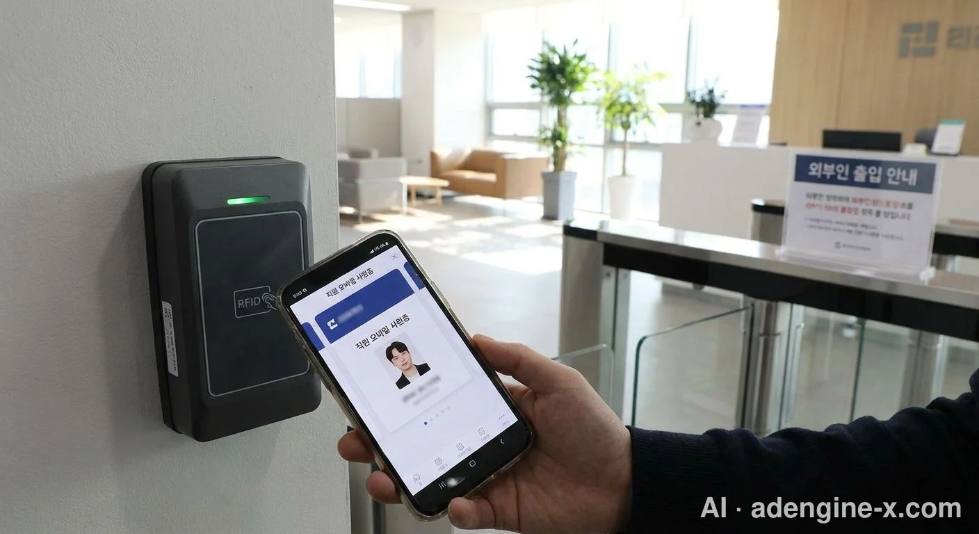 모바일 사원증 인증 사진 4