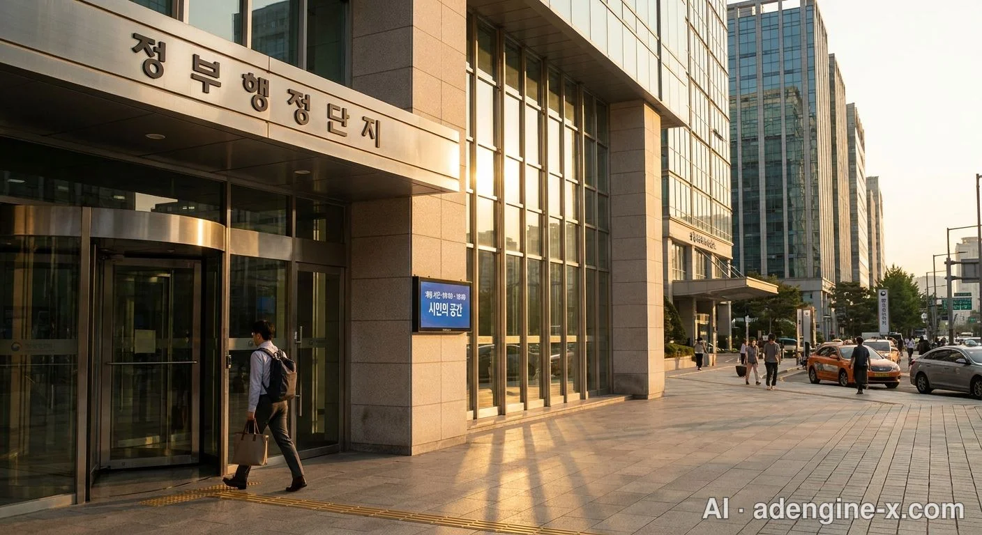 공무원의 저녁 퇴근길 사진 6