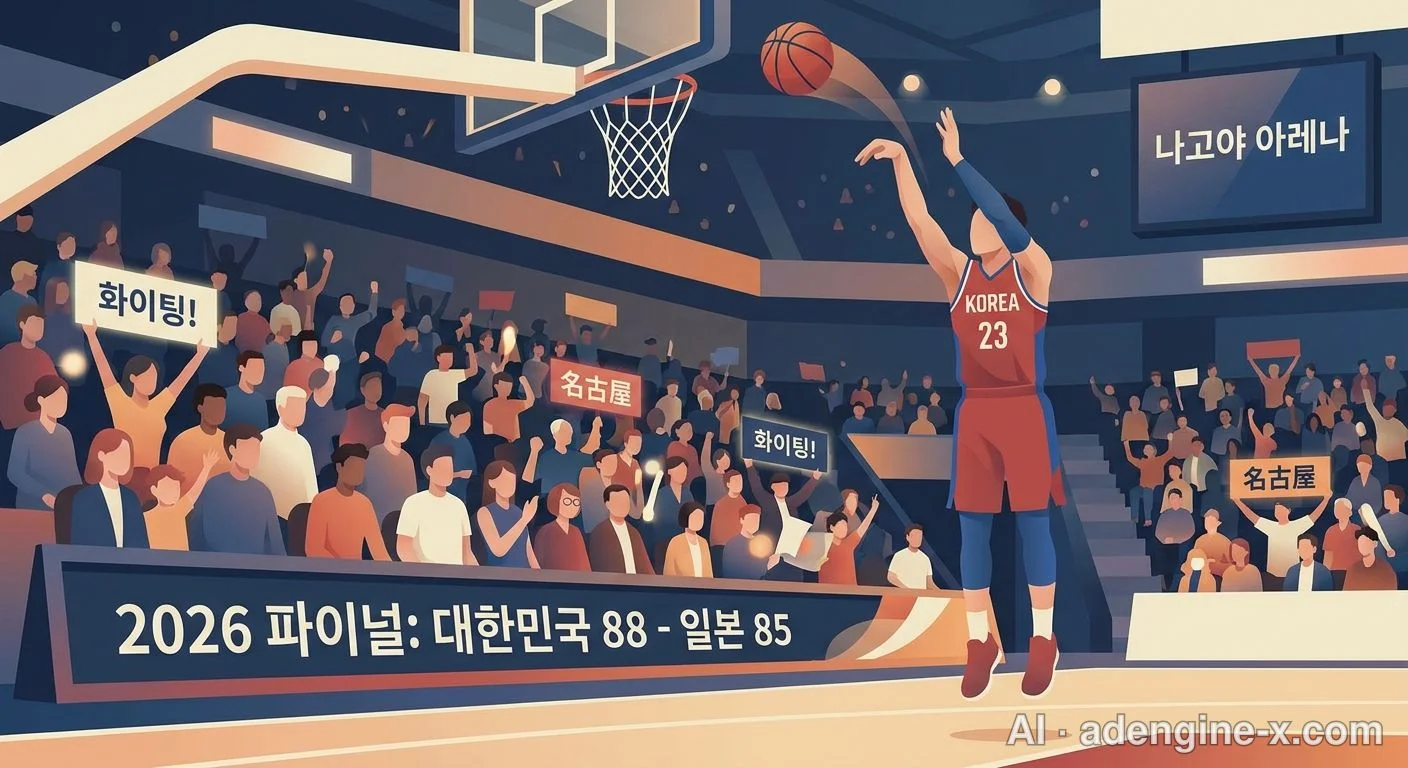 대표팀 선수의 외곽 3점슛 사진 3