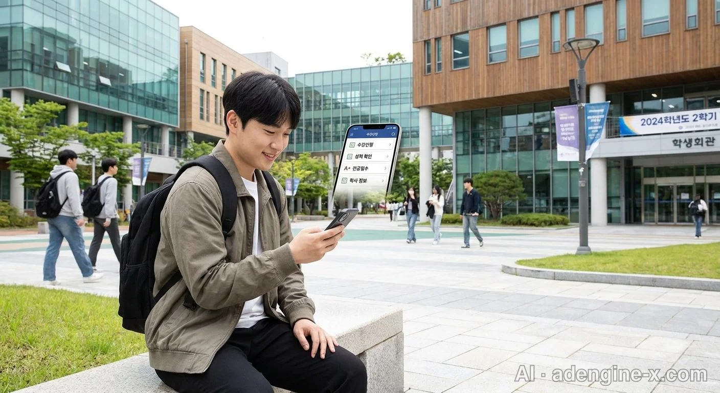 스마트폰 기반 대학 포털 시스템 사진 7
