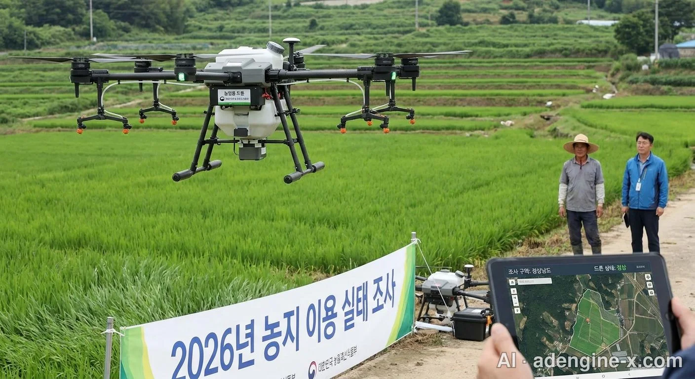 드론을 활용한 농지 실태조사 사진 6