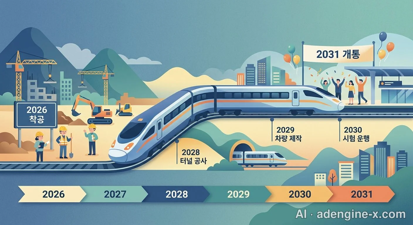 철도 건설 5개년 타임라인 사진 7