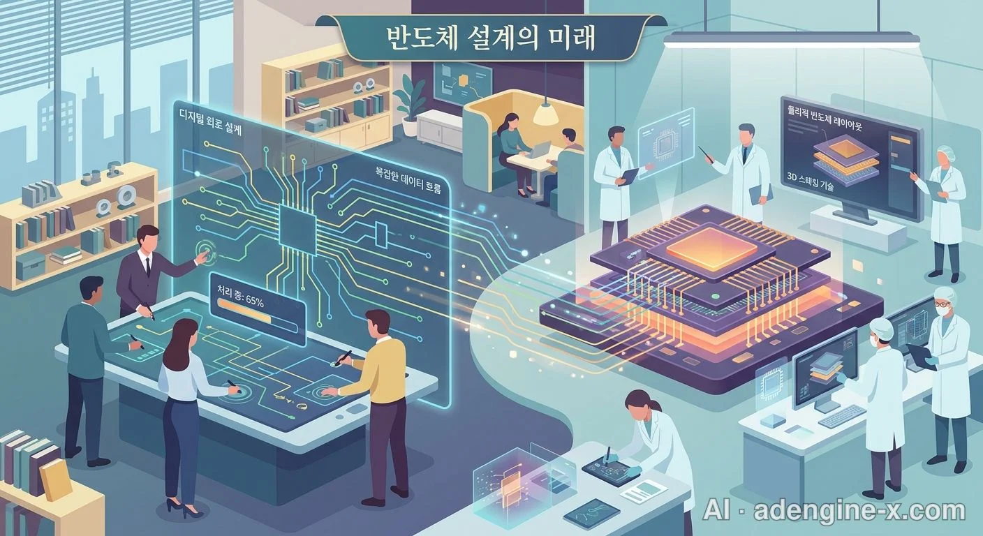 반도체 물리적 설계 과정 사진 2
