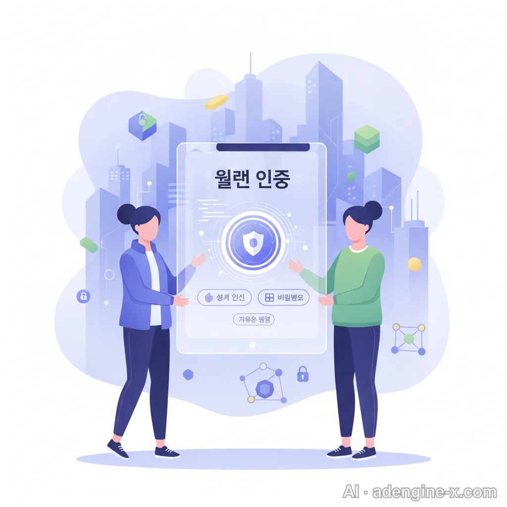 계정 추상화 월렛 인증 화면 사진 6