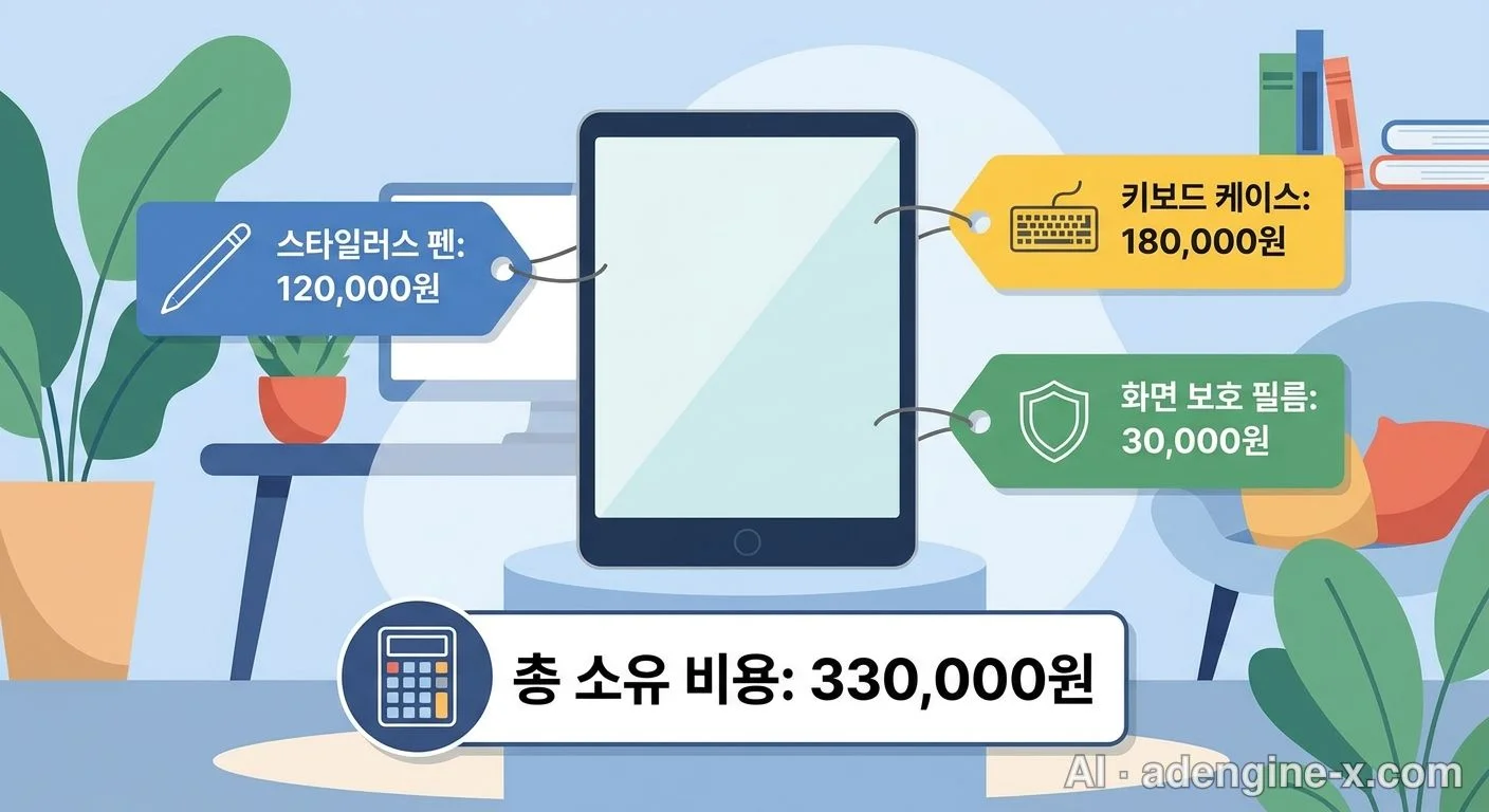 태블릿 액세서리 추가 비용 인포그래픽 사진 4