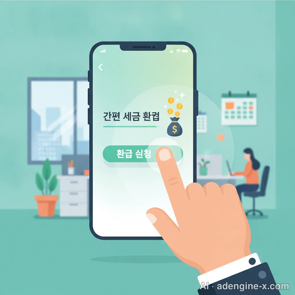 모바일 세금 환급 앱 사진 5