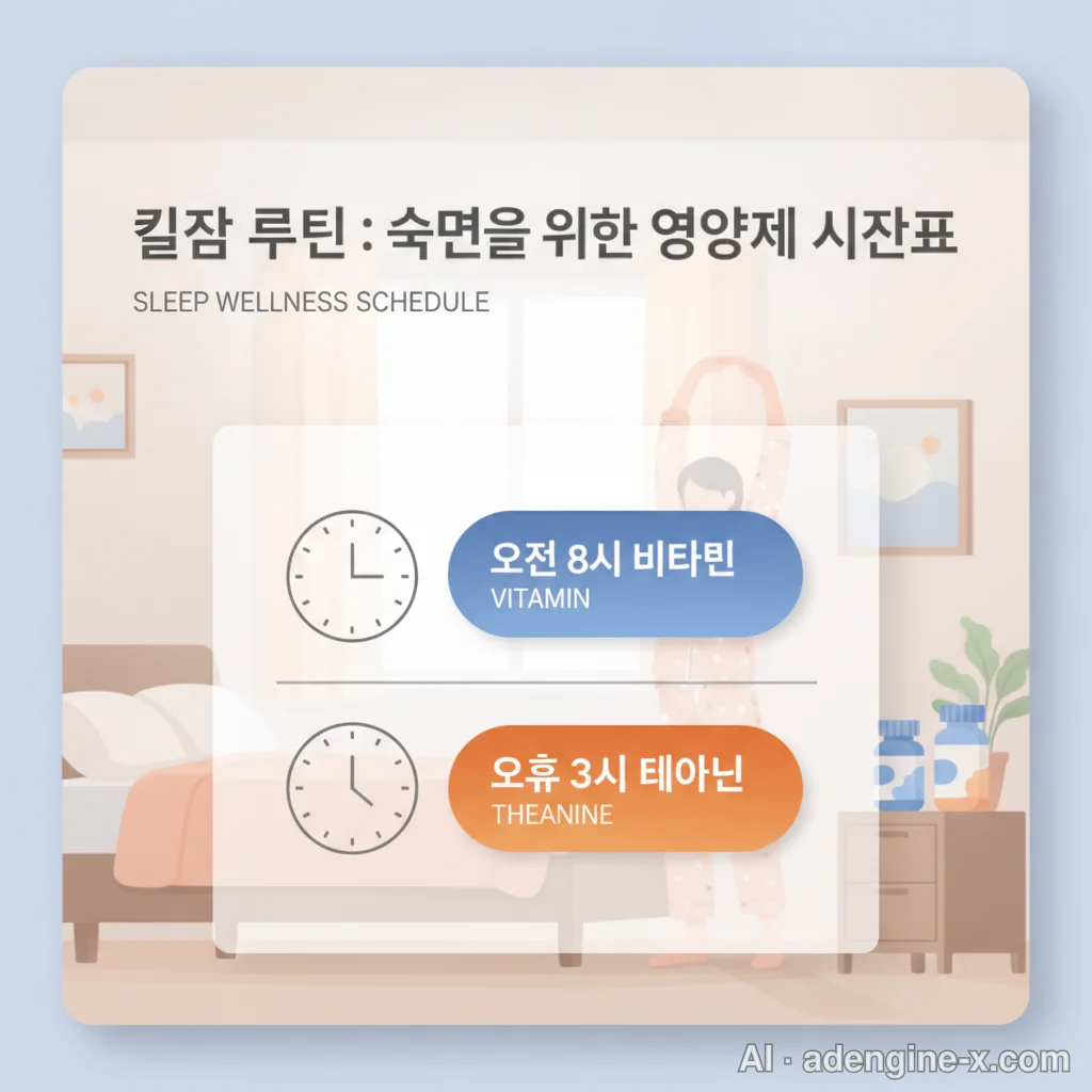 시간대별 영양제 섭취 일정 사진 3