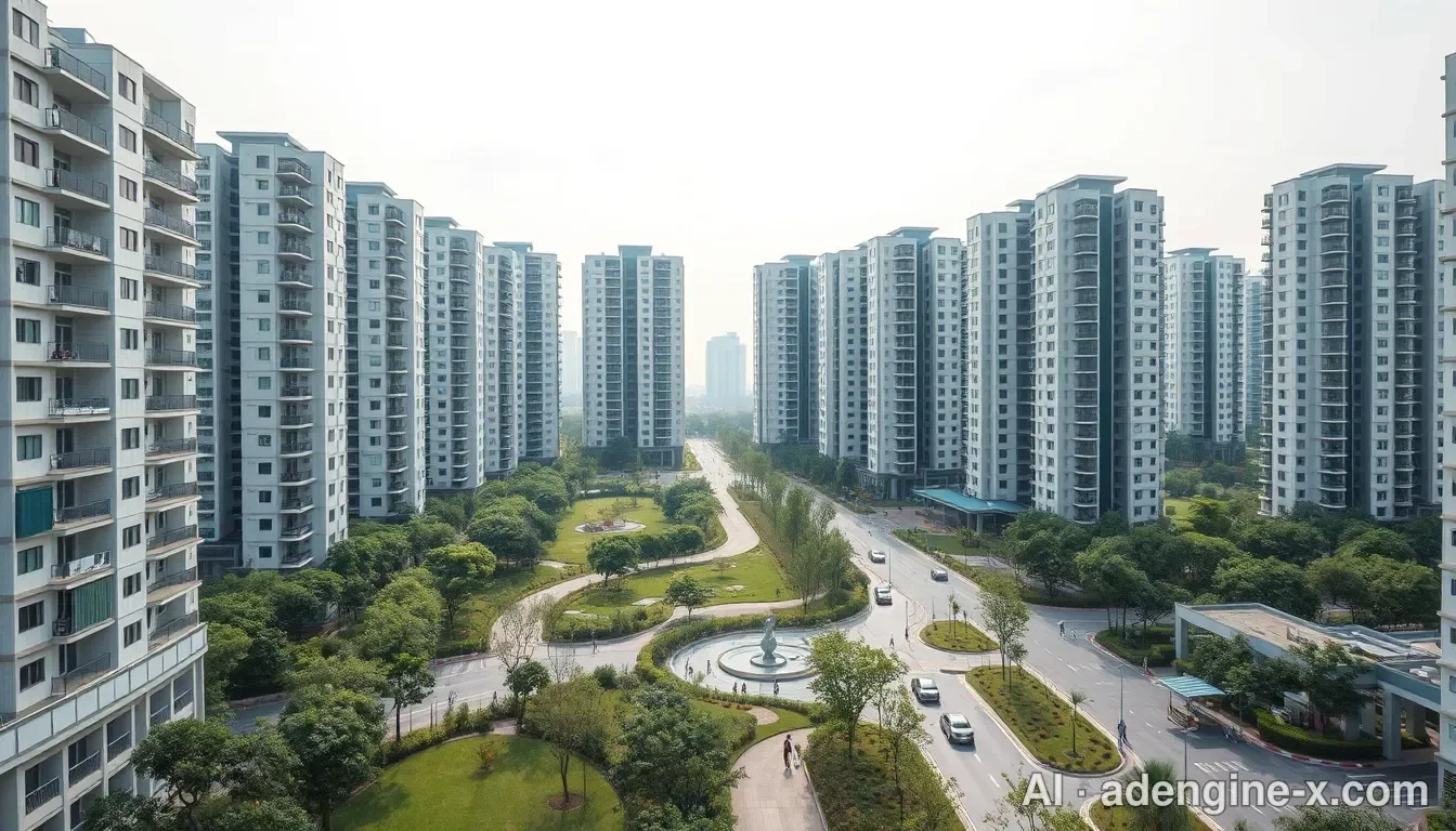 수도권 택지지구 주거 단지 사진 2