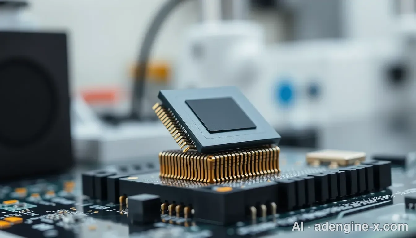 Stacked semiconductor microchip 사진 1