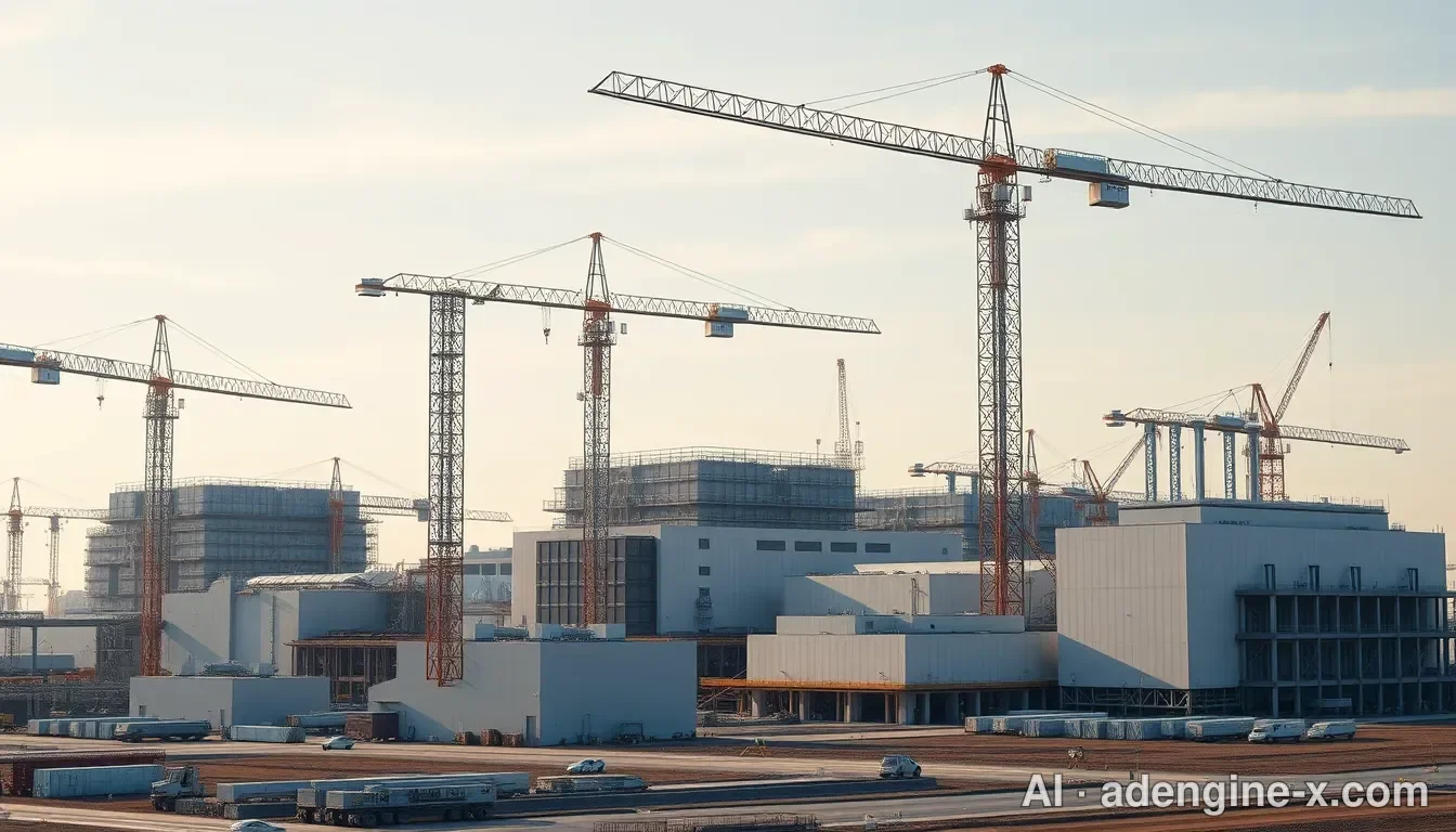 Semiconductor plant construction site 사진 3