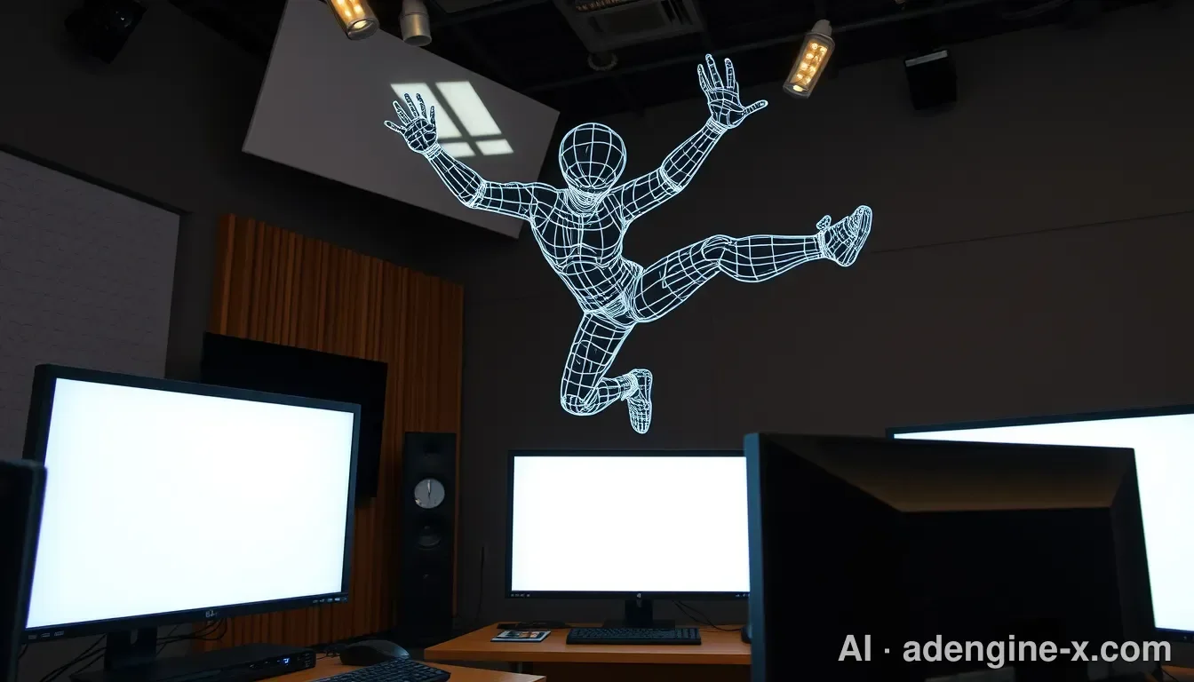 3D 디지털 모션 액션 구현 사진 1