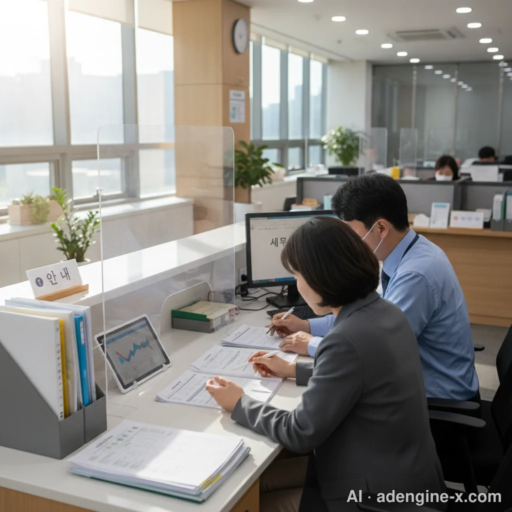 관할 세무서 종합부동산세 상담 창구 사진 4