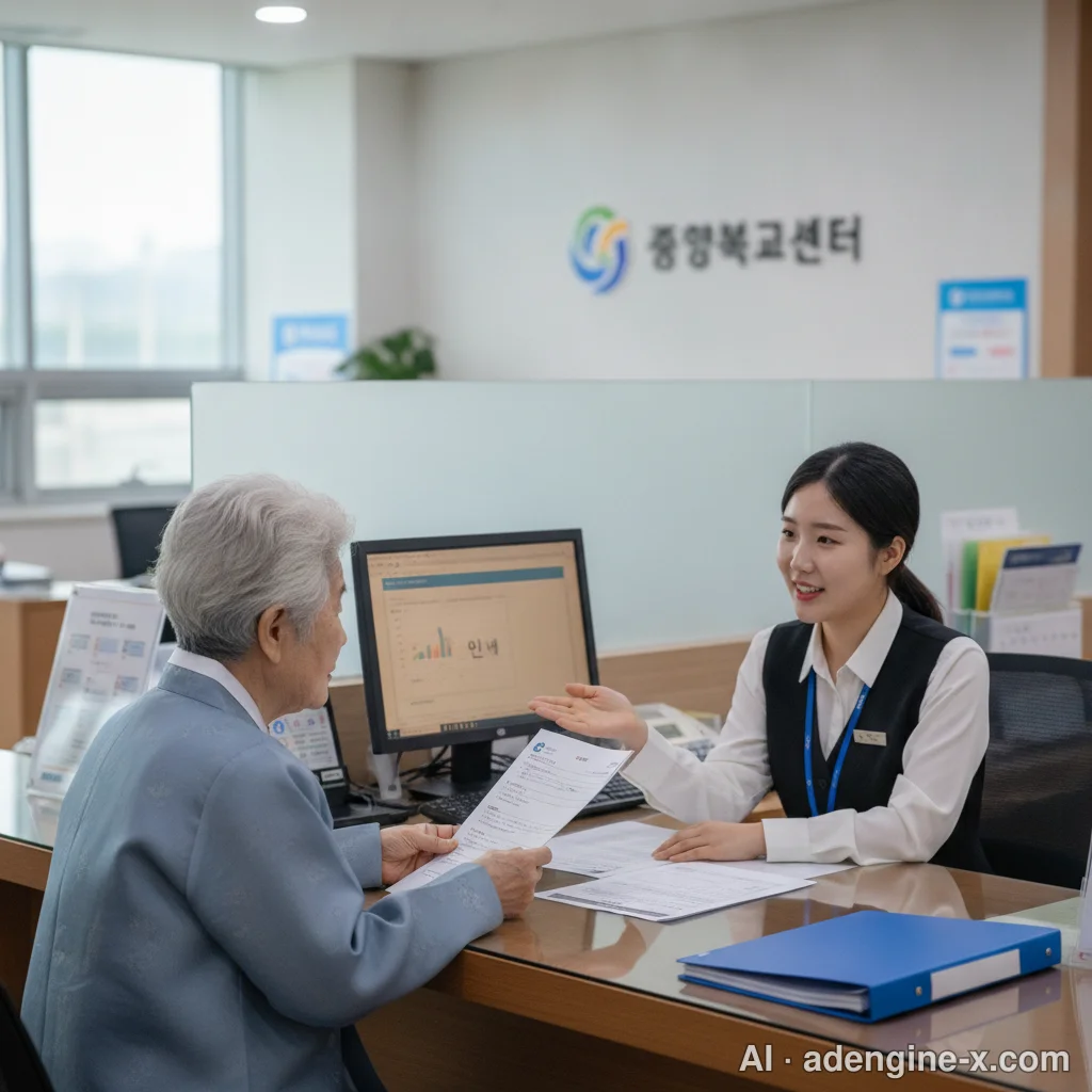 주민센터 복지 창구 방문 상담 사진 5
