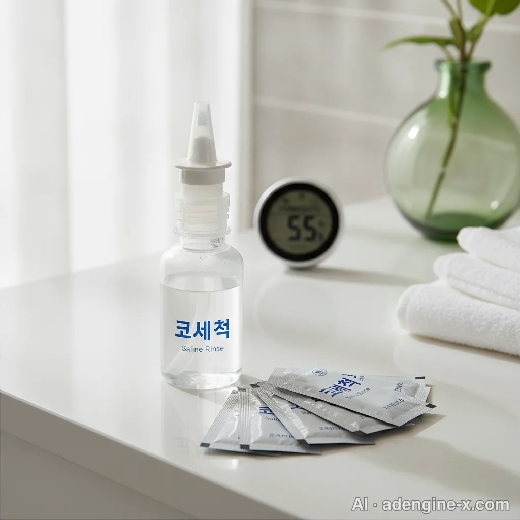 올바른 비강 세척 생리식염수 사진 3