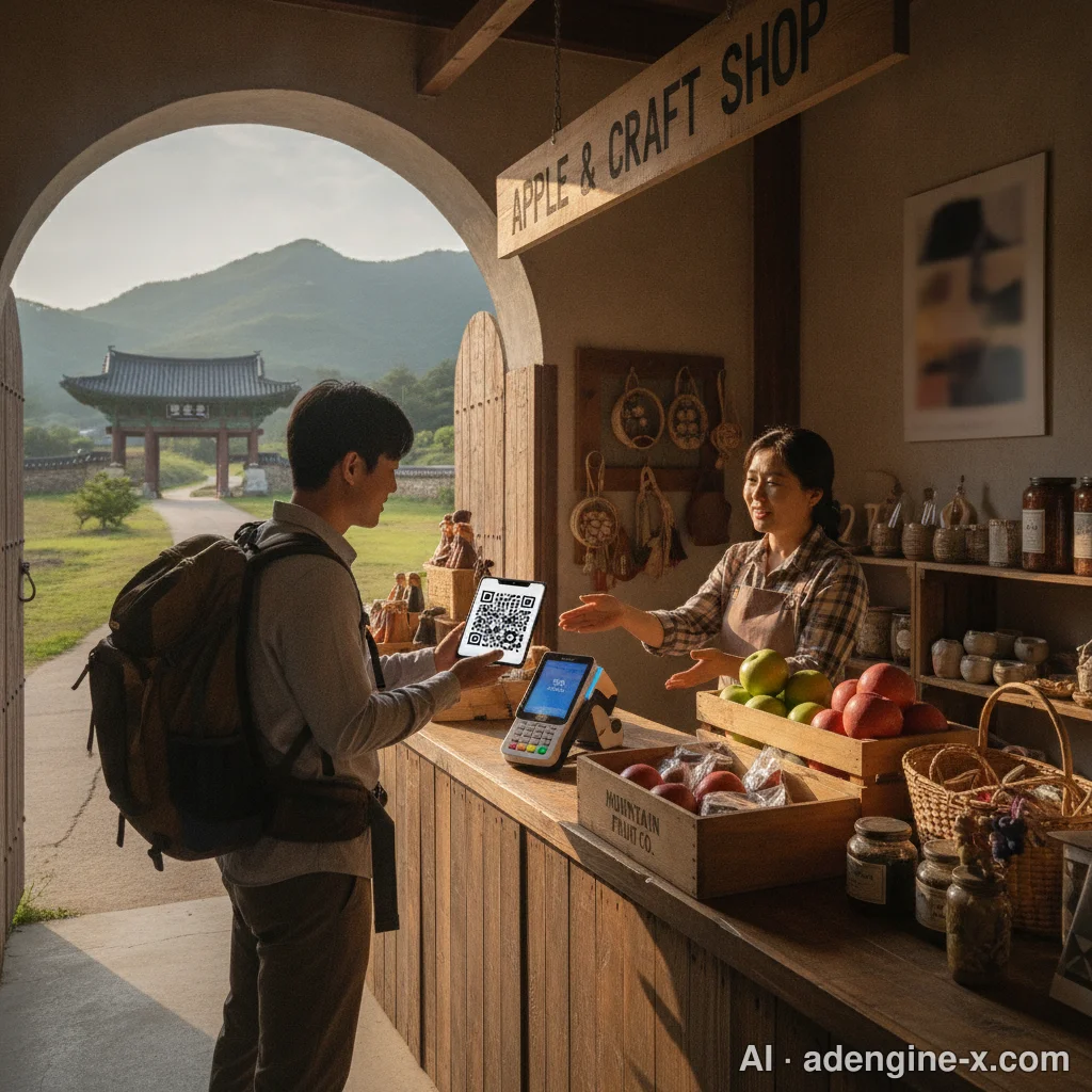 모바일 문경사랑상품권 QR 결제 사진 1