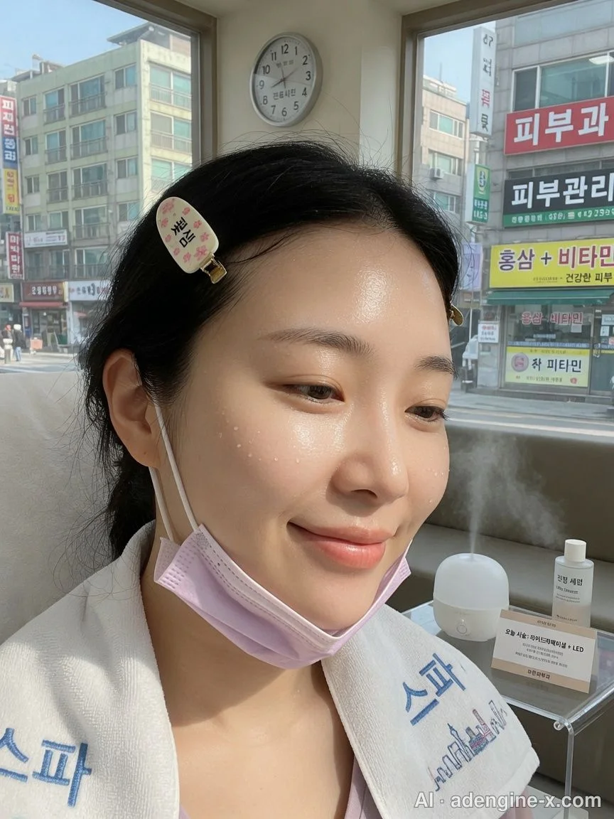 관리 후 맑아진 안색과 피부 결 사진 3