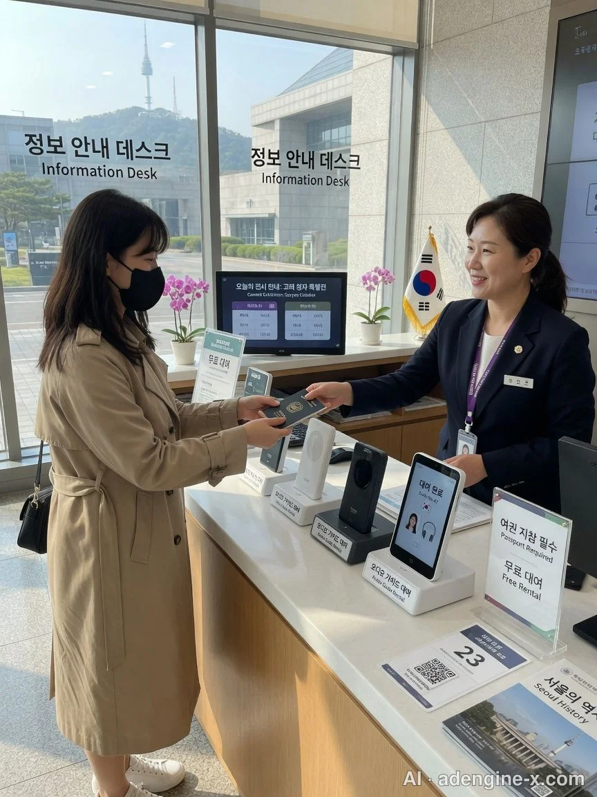 스마트 오디오 가이드 대여 신청 사진 1