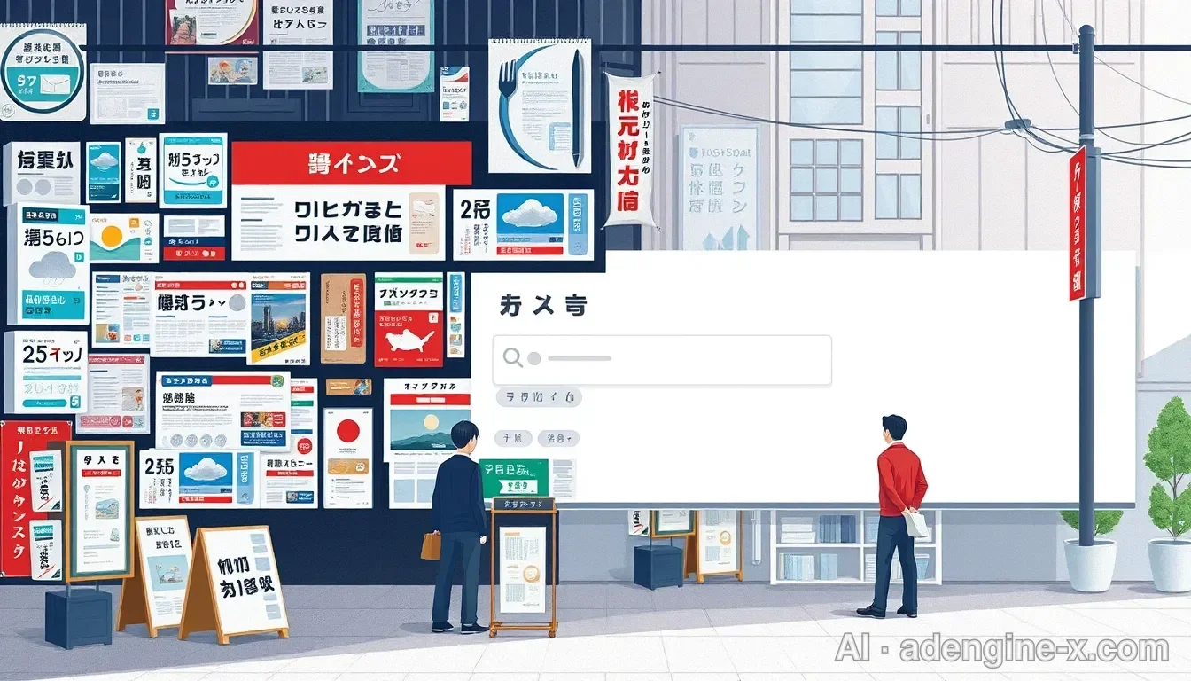 網羅的な情報配置のインターフェース 사진 3