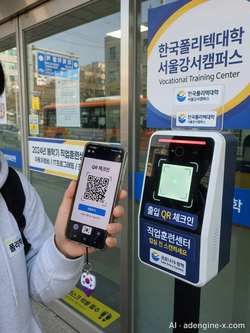 5단계: 스마트 출결 QR 등록 사진 2