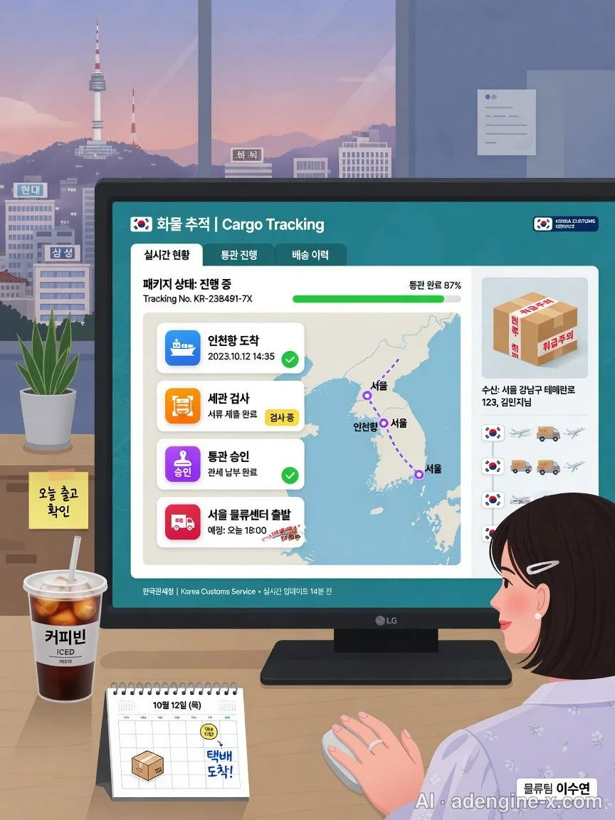 유니패스 화물진행정보 조회 사진 2