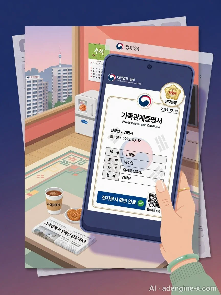정부24를 통한 필수 서류 온라인 발급 사진 3