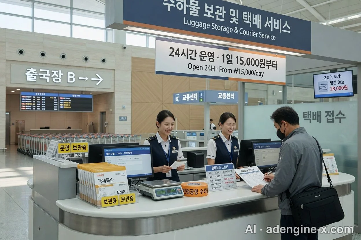 공항 물품 보관 및 택배 서비스 사진 6