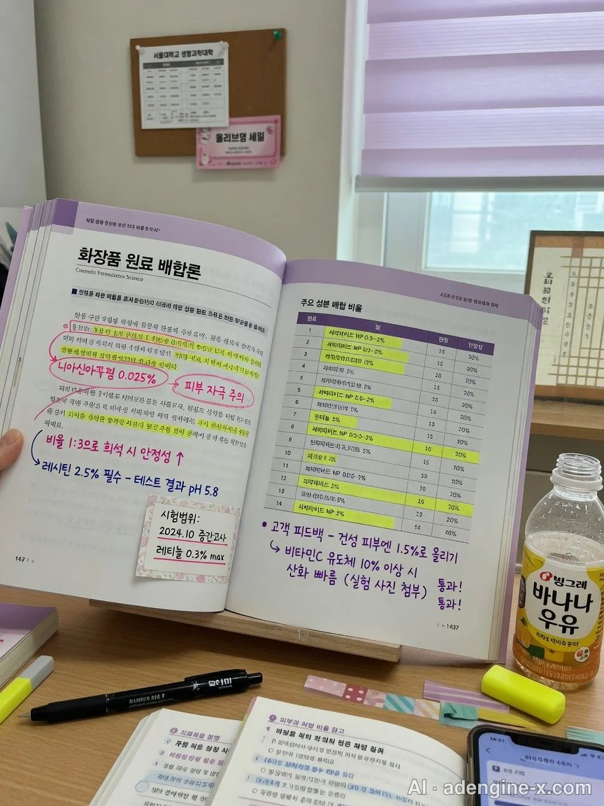식약처 고시 원료 및 배합 한도 학습 사진 3