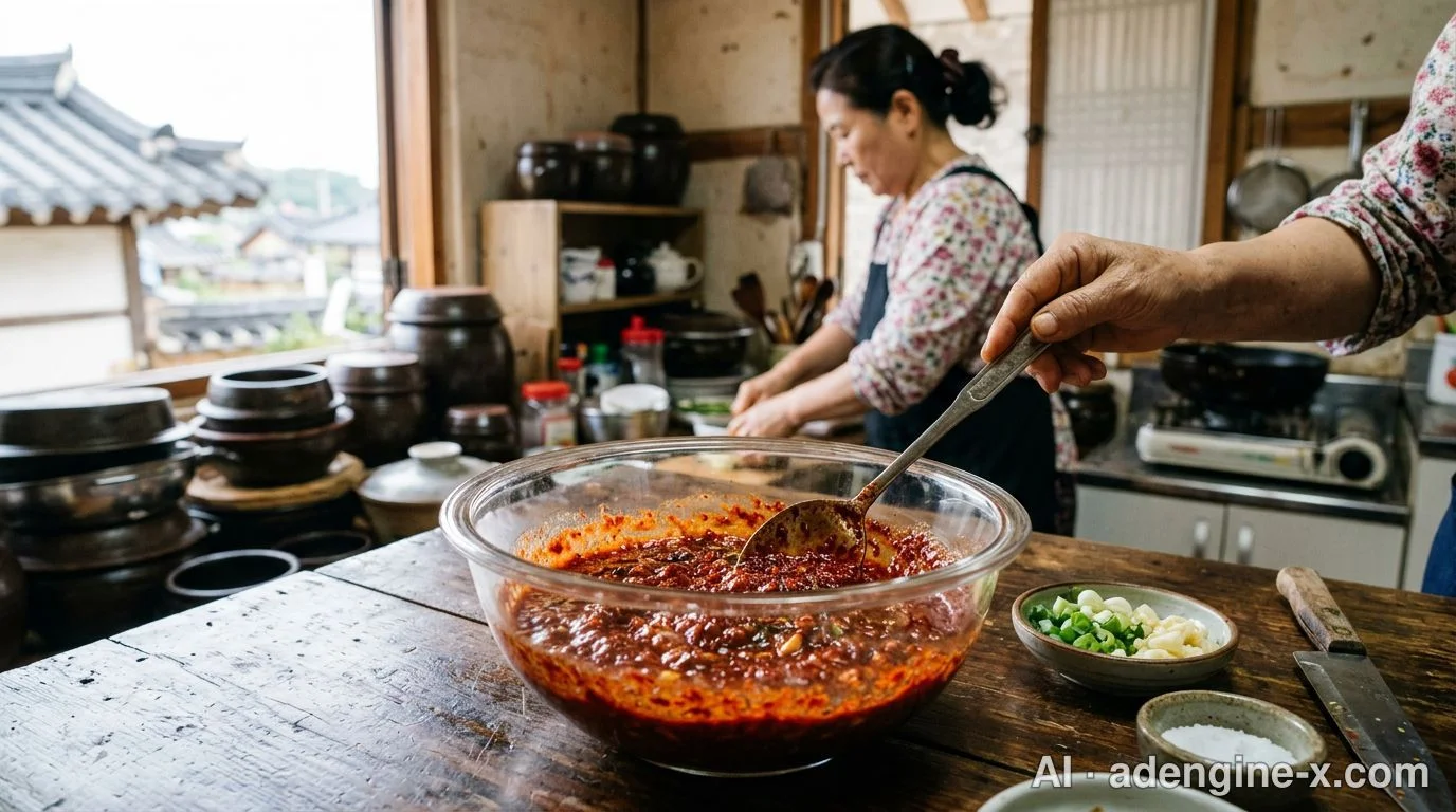 겉절이 양념장 배합 사진 3