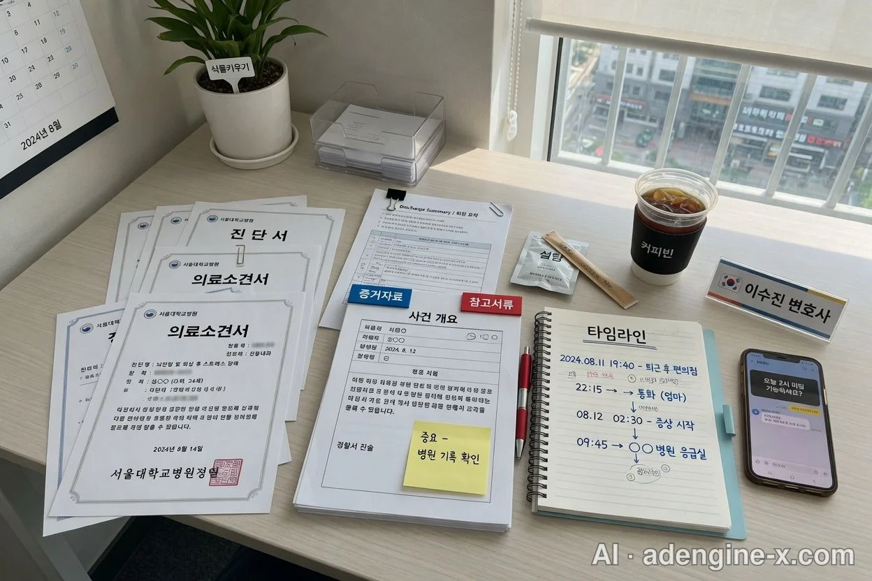 조사관 면담 대비 입증 서류 준비 사진 4