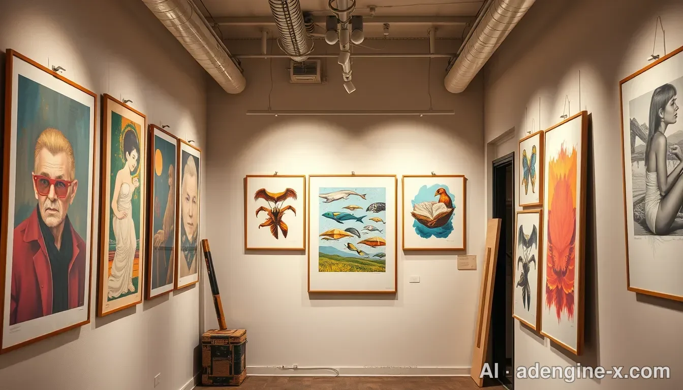 Limited edition silkscreen art prints 사진 5