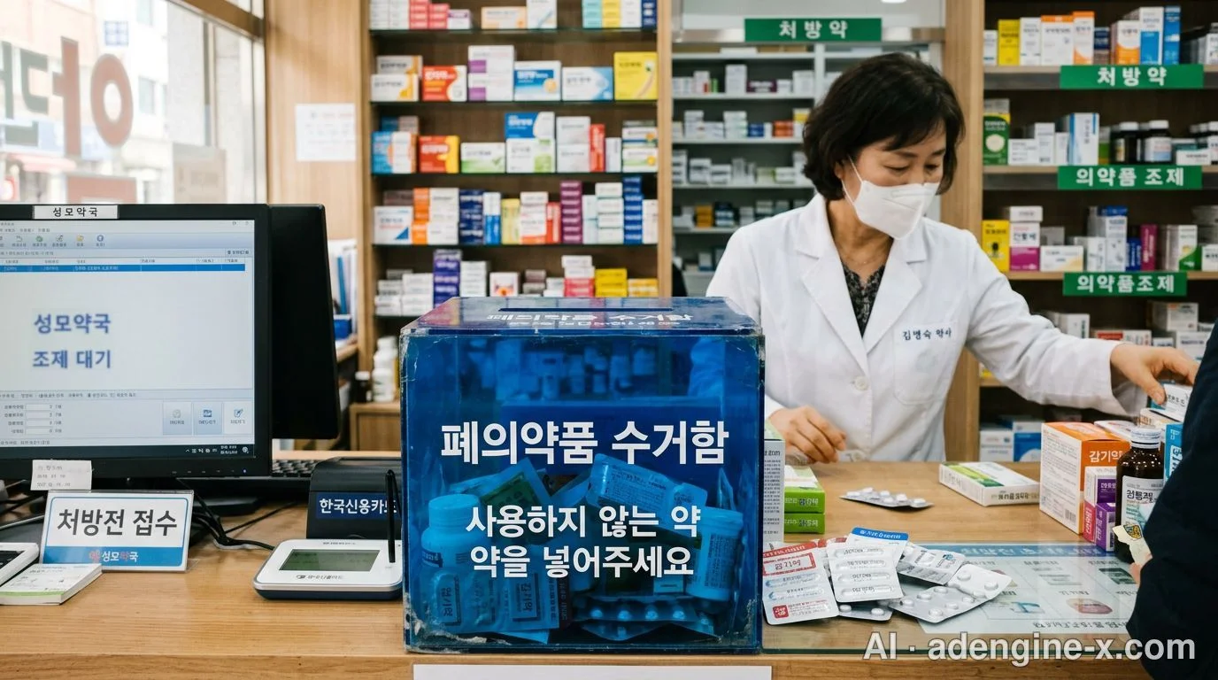3단계: 약국 내 폐의약품 수거함 사진 4