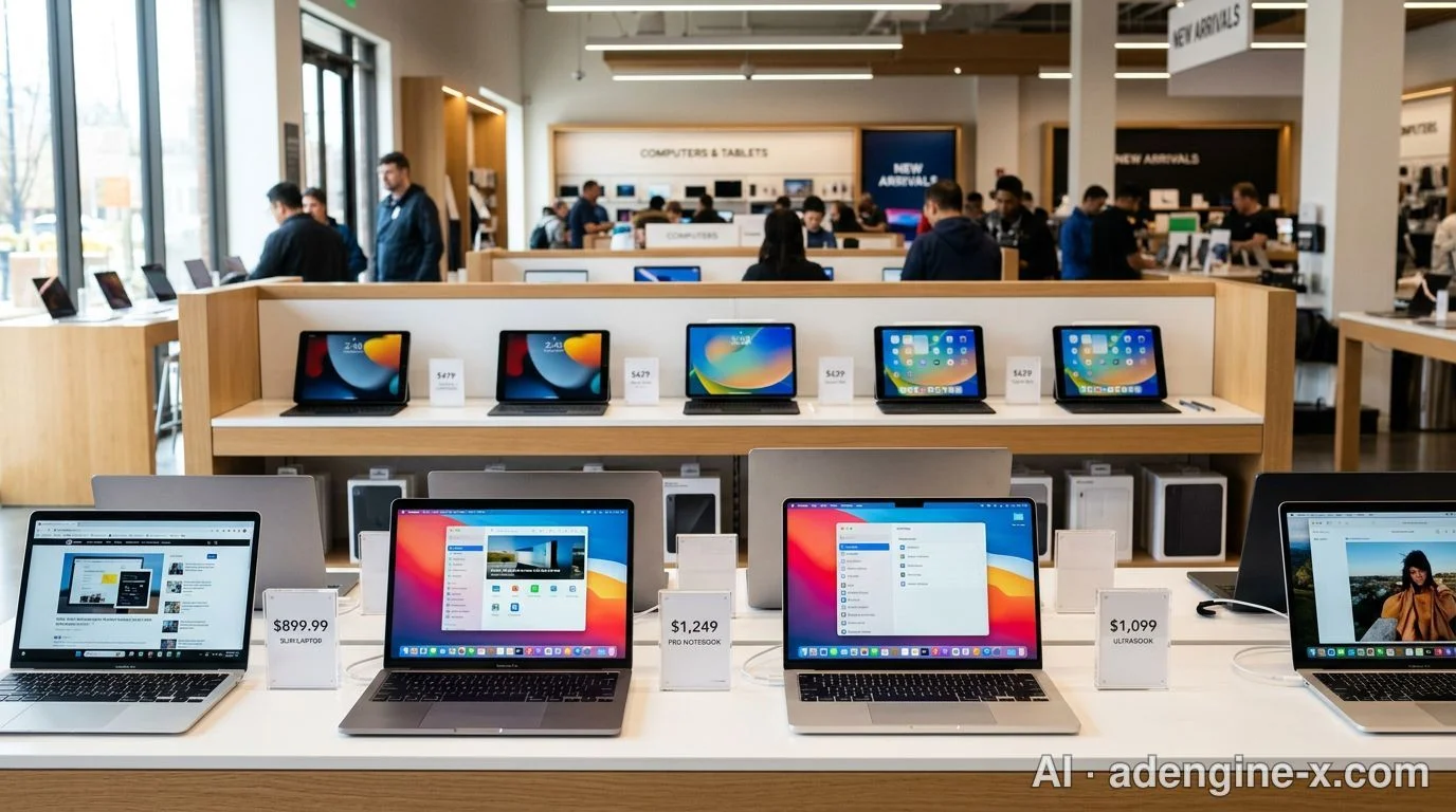 Laptop and tablet store display 사진 5