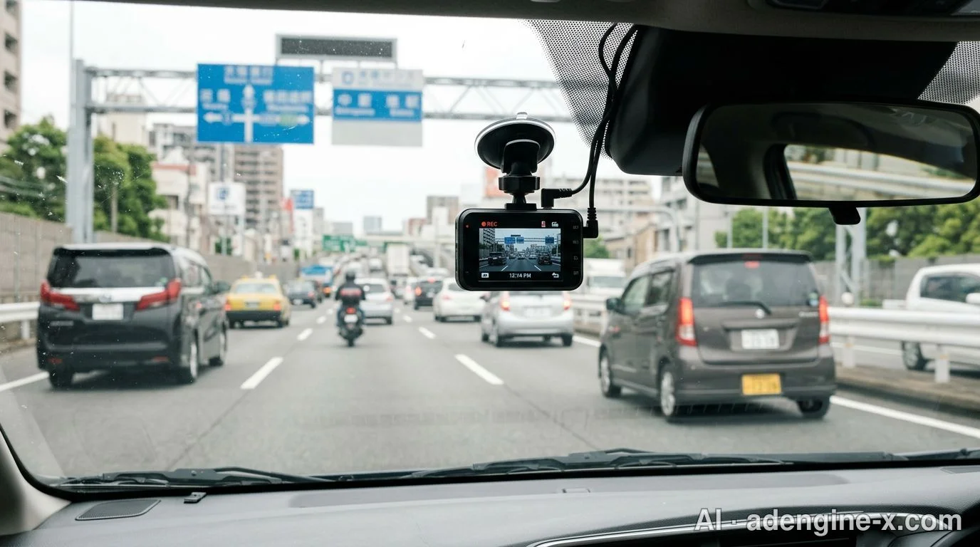 摘発の直接証拠となるドライブレコーダー 사진 1