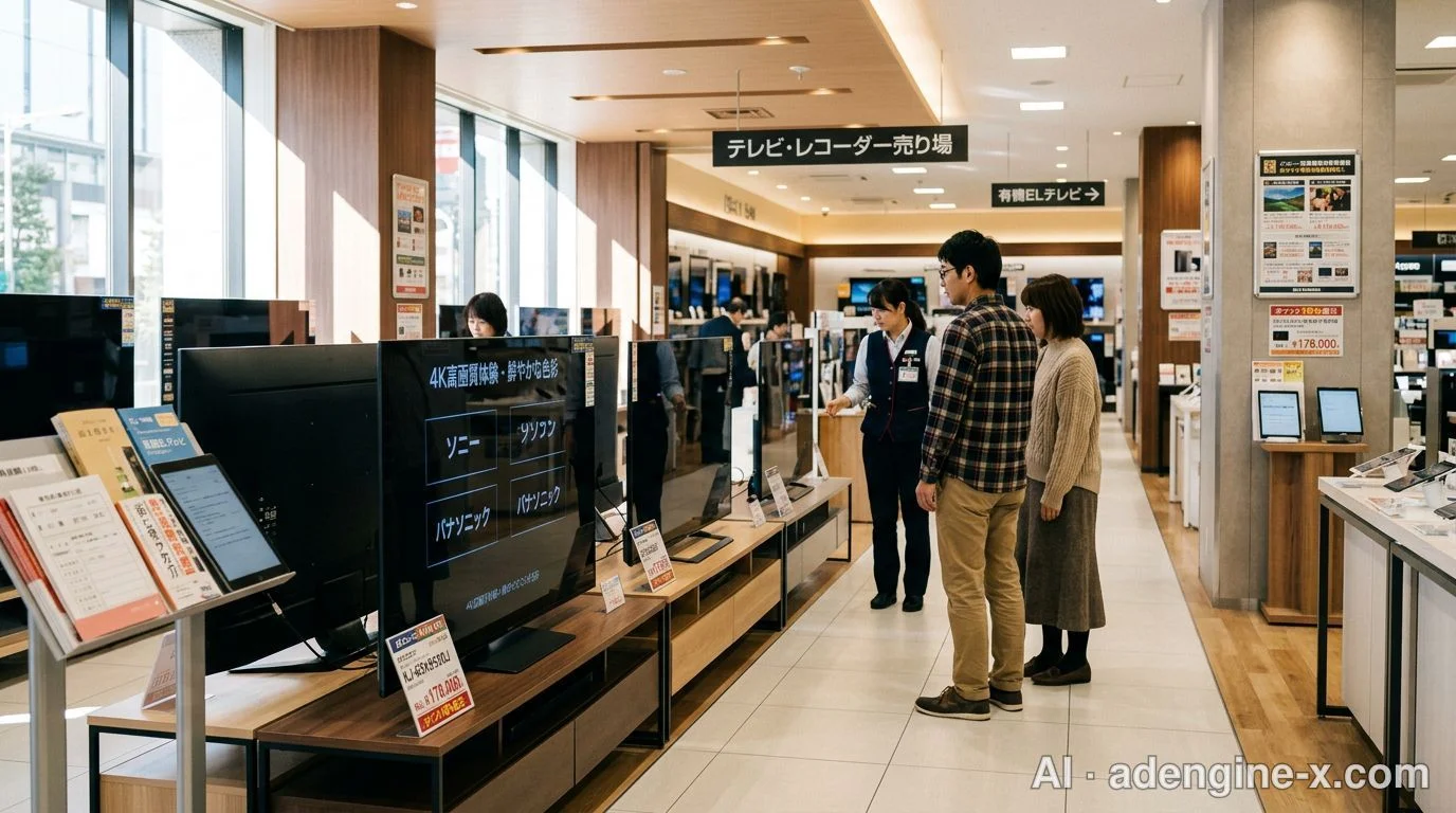 外部売却されたテレビ事業の売り場 사진 2