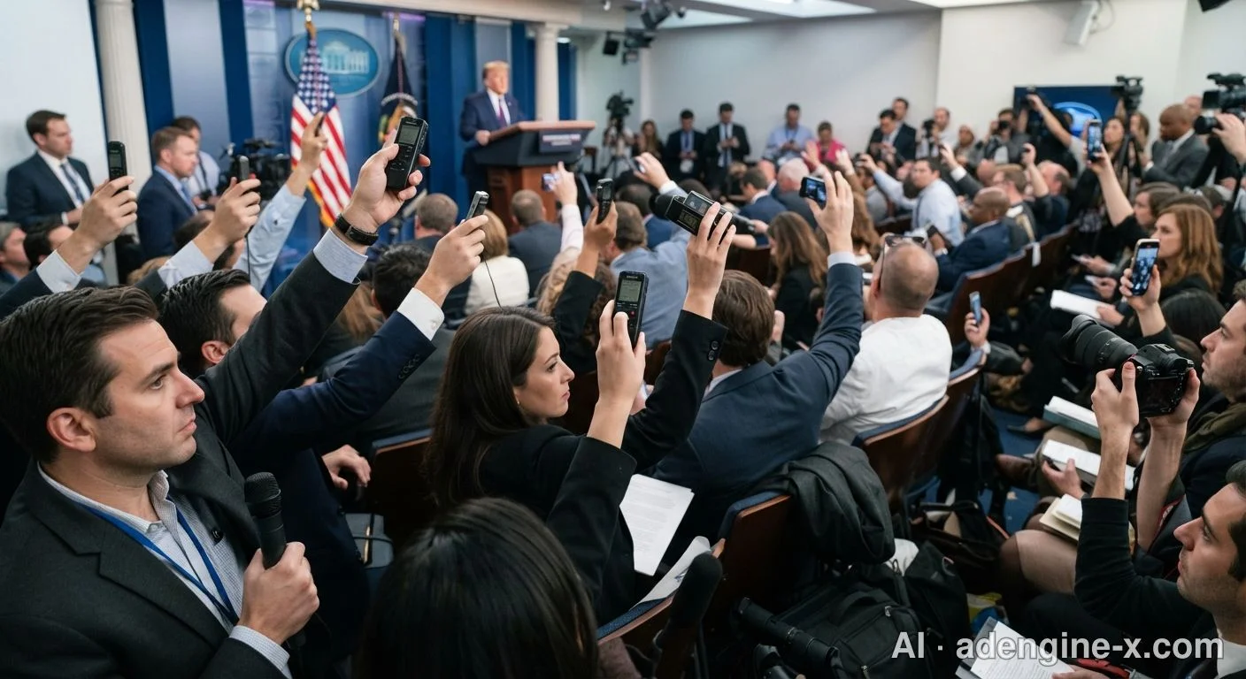 Washington executive branch press briefing 사진 3