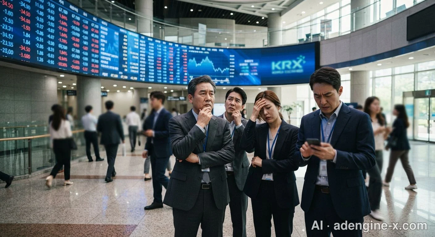 여의도 증권거래소 시세판 사진 1