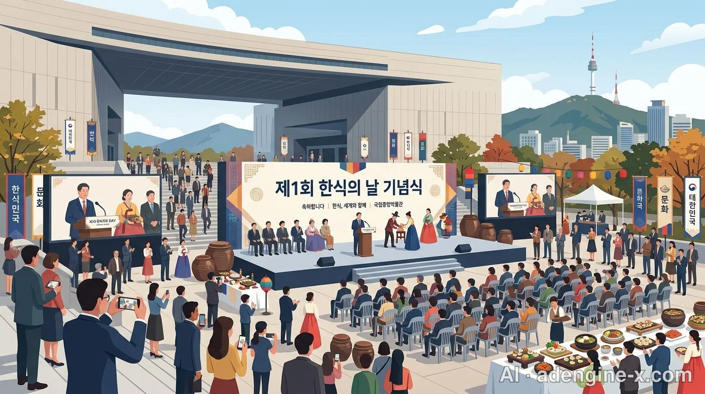 첫 '한식의 날' 기념식과 미래 선언 사진 1