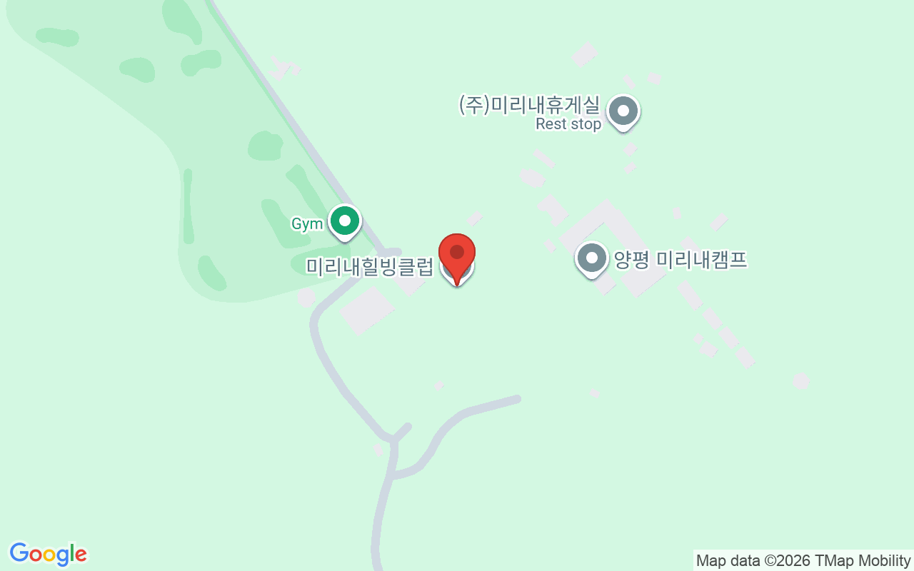 미리내힐빙클럽 위치 지도