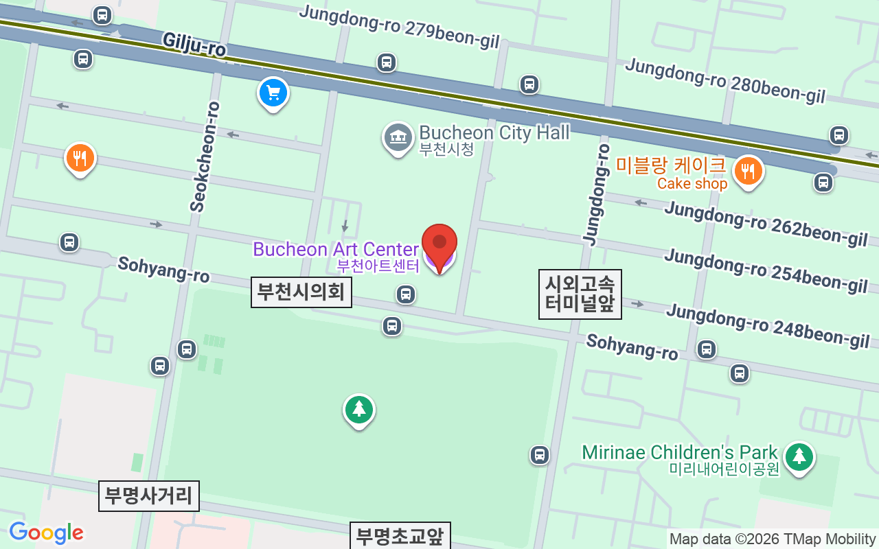 부천아트센터 위치 지도