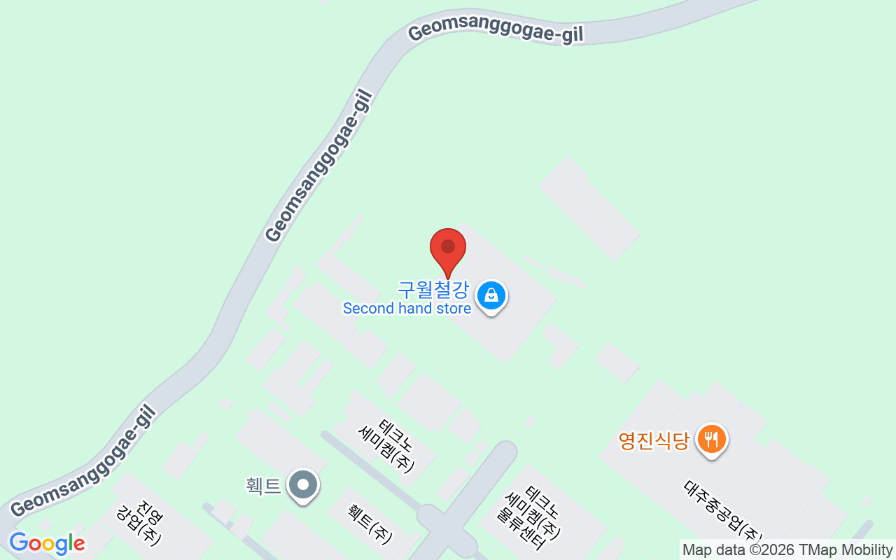 공주검상특별농공단지 위치 지도
