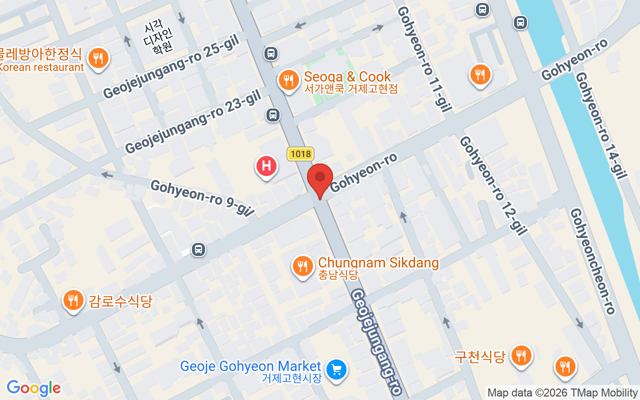 거제도 위치 지도
