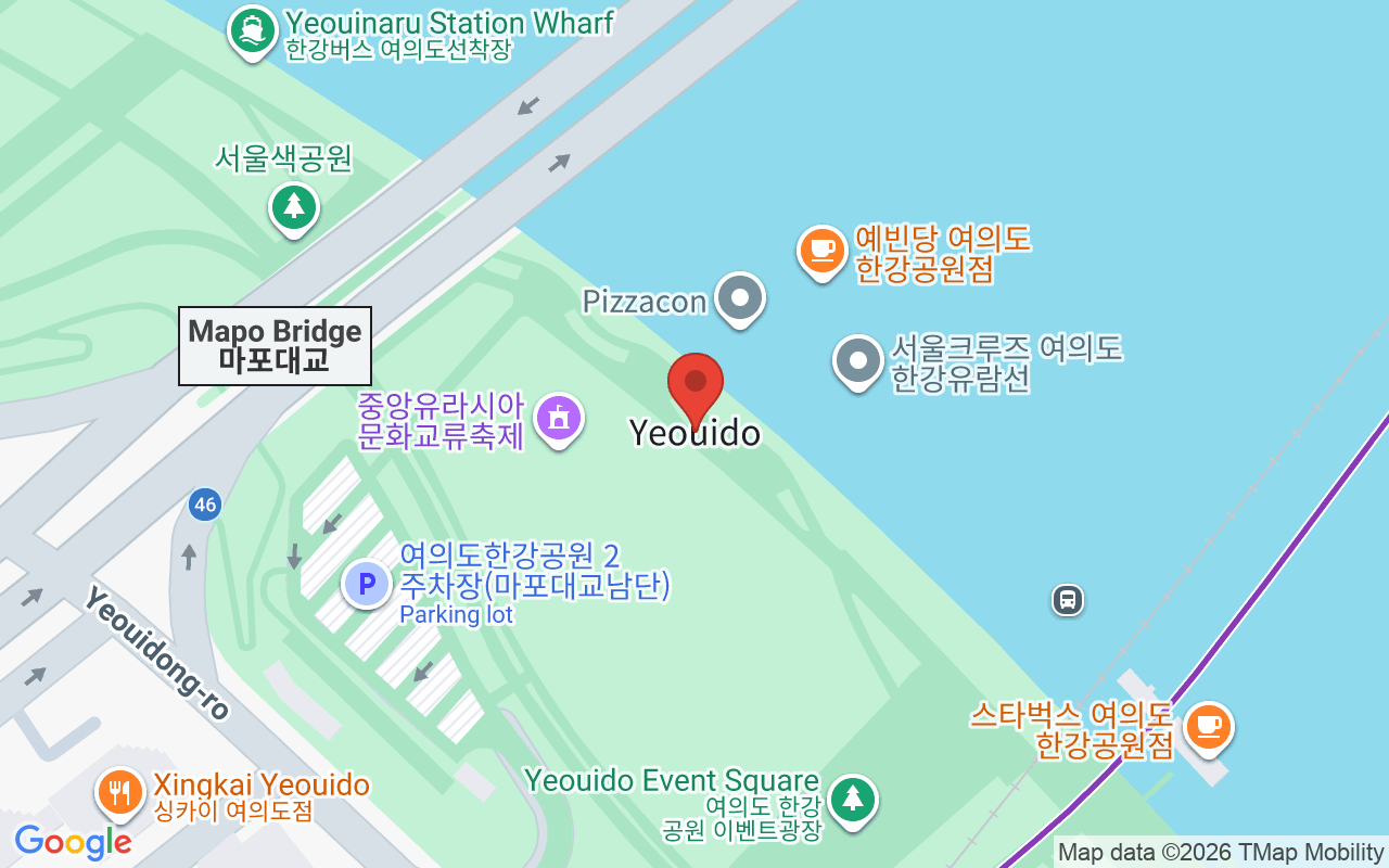 Yeouido 위치 지도