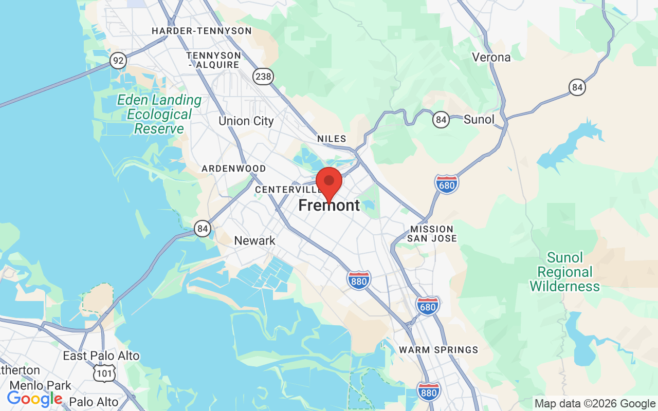 Fremont 위치 지도