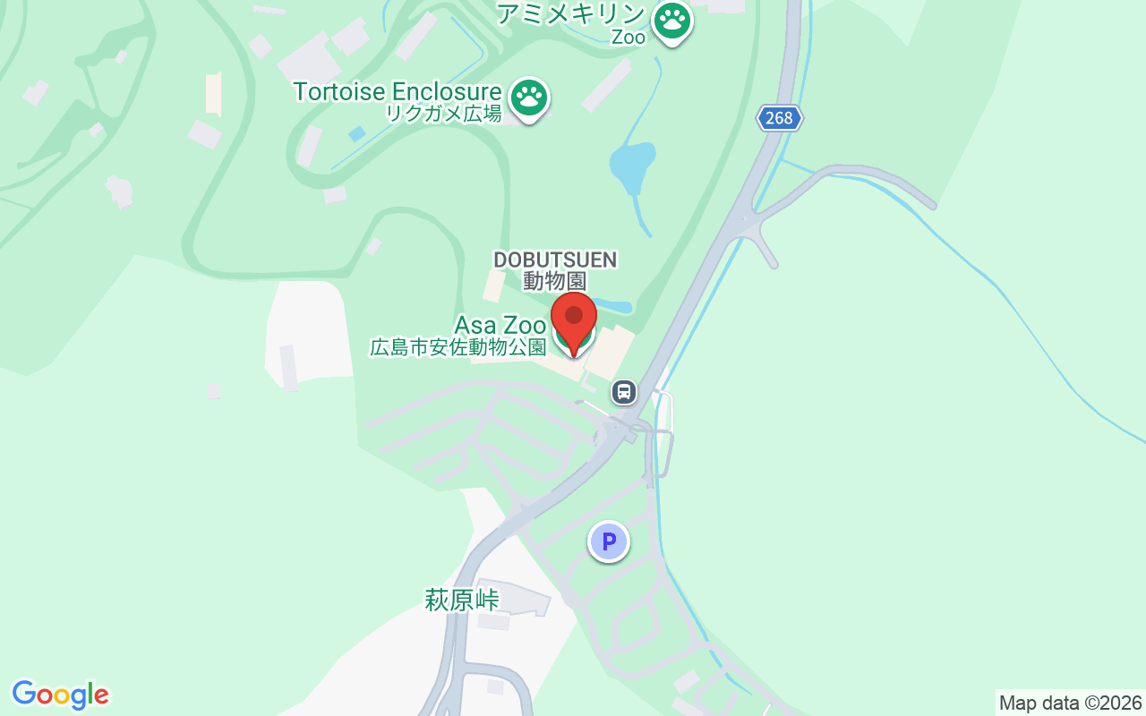 広島市安佐動物公園の周辺地図 사진 3