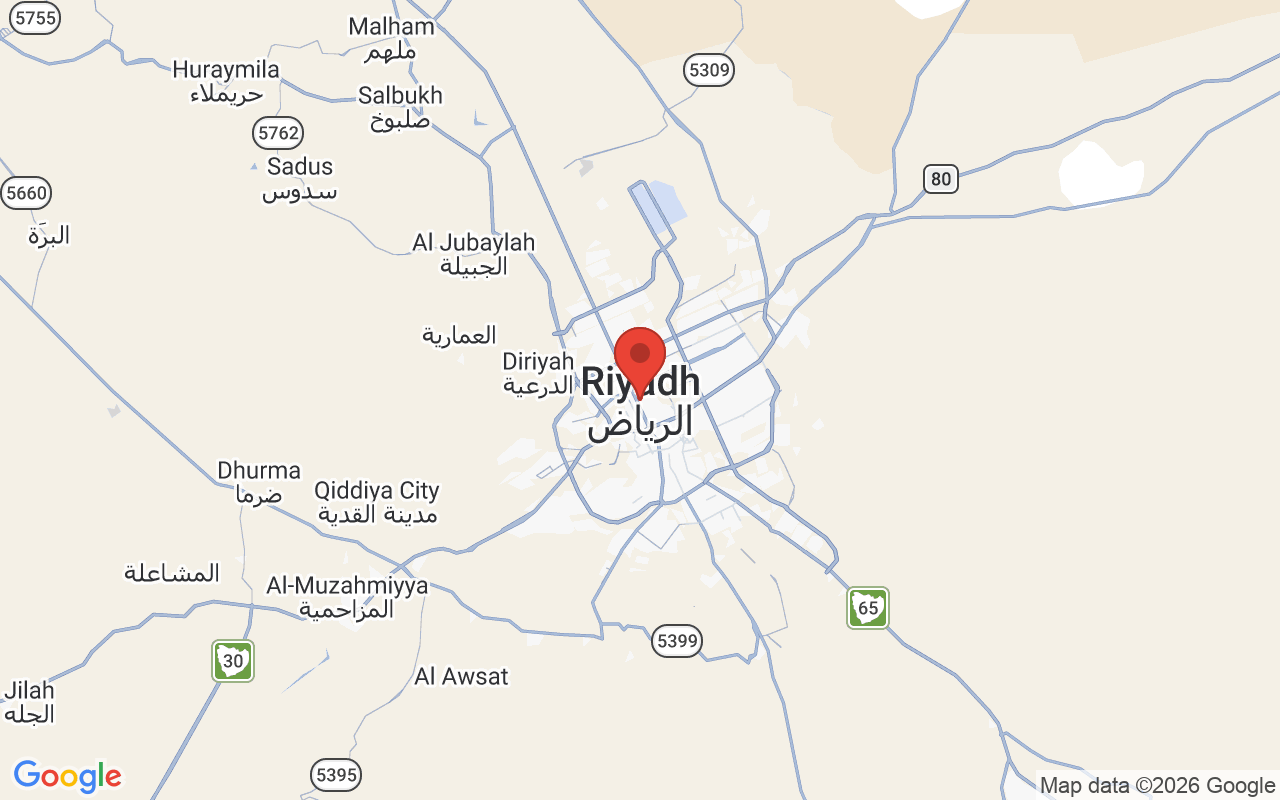 Riyadh 위치 지도