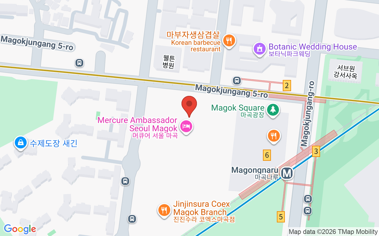 코엑스마곡 컨벤션센터 위치 지도