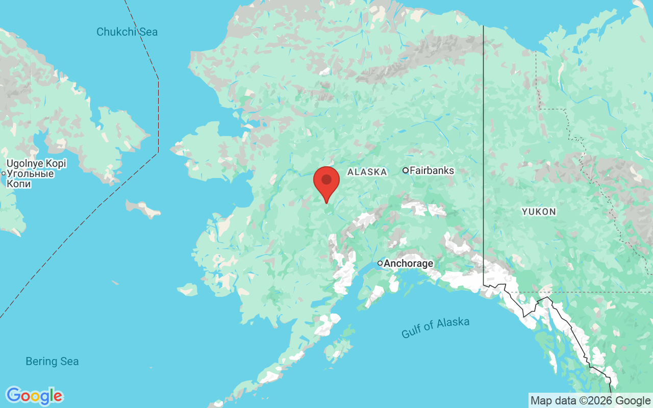 Alaska 위치 지도
